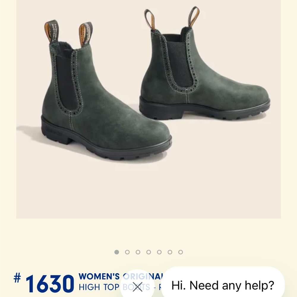 Women’s 1630 Blundstones Originals in Rustic Black